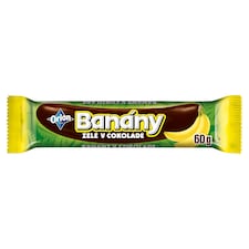 ORION BANÁNY želé tyčinka v horkej čokoláde 60 g