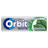 Wrigley's Orbit White žuvačka bez cukru s mätovou a mentolovou príchuťou 10 ks 14 g