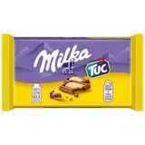Milka TUC mliečna malá čokoláda z alpského mlieka so slanými krekrami TUC 35 g