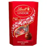 Lindt Lindor Mliečna čokoláda s jemnou tekutou náplňou 137 g