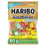 Haribo Goldbären kyslé želé s ovocnými príchuťami 80 g
