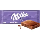 Milka Alpine Milk mliečna čokoláda z alpského mlieka 250 g