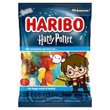 Haribo Harry Potter želé s ovocnými príchuťami a kolovou príchuťou 80 g