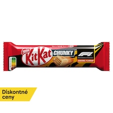 KitKat Chunky F1 Pit stop tyčinka s karamelovou príchuťou, 40 g