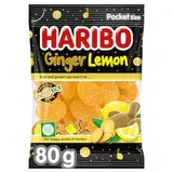 Haribo Želé s príchuťou citróna a zázvoru 80 g