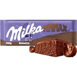 Milka Noisette mliečna čokoláda z alpského mlieka s lieskovoorieškovou pastou 250 g