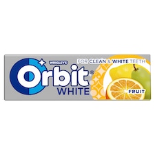 Wrigley's Orbit White žuvačka bez cukru s ovocnou príchuťou 10 ks 14 g