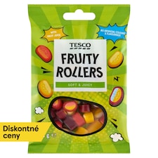 Fruity Rollers želé cukríky s ovocnými príchuťami 100 g