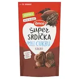 Emco Super srdíčka pšeničné sušienky s kakaovým práškom 140 g