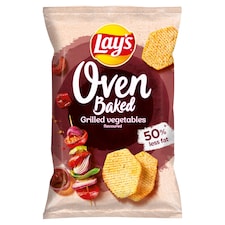Lay's Oven Baked Pečené zemiakové lupienky tvarované s príchuťou grilovanej zeleniny 110 g