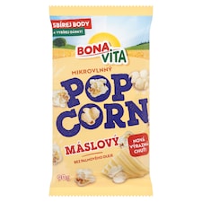 Bona Vita Popcorn s príchuťou masla 90 g
