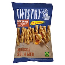 Twistky Snack s medom a jedlou morskou soľou 180 g
