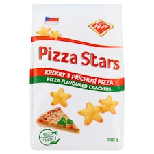 Vest Pizza Stars krekery s príchuťou pizza 100 g