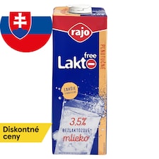 Rajo Lakto Free Mlieko plnotučné 3,5% 1 l