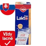 Rajo Lakto Free Mlieko plnotučné 3,5% 1 l