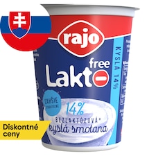 Rajo Lakto Free Smotana kyslá 14% 200 g