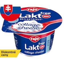 Rajo Lakto Free Cottage Cheese biely 180 g