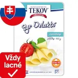 TEKOV SYR DELAKTO NEÚDENÝ plátky 100 g