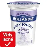 Hollandia Jogurt krémový biely bez laktózy s kultúrou BiFi 400 g