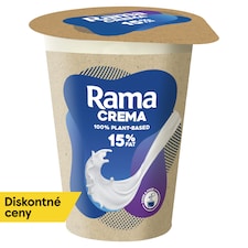 Rama Crema 100% rastlinná alternatíva na varenie (15%), 200 ml