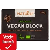 Naturli' Bio Vegan blok 75% 200 g