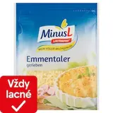 Minus L Bezlaktózový syr emmentaler strúhaný 150 g