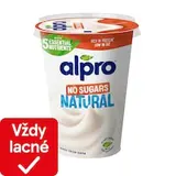 ALPRO Sójový Fermentovaný Výrobok Biely bez pridaného cukru 400g