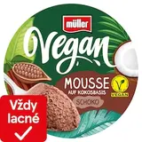 Müller Vegan čokoládová pena na báze kokosového krému (2 x 70 g) 140 g
