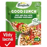 Bonduelle Good Lunch špalda a hrášok s ochutenou zeleninou 250 g