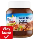 MinusL Orieškovo-nugátový krém bezlaktózový 400 g
