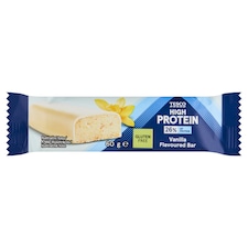 High Protein proteínová tyčinka s vanilkovou príchuťou máčaná v bielej poleve 60 g