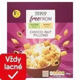 Free From Bezgluténové cereálne vankúšiky s náplňou s orieškovo-čokoládovou príchuťou 300 g