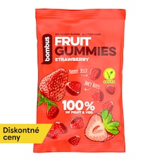 bombus Fruit Energy Ovocné kúsky jahoda 35 g