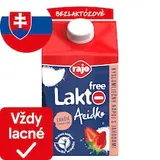 Rajo Lakto Free Acidko kyslomliečny nápoj s jahodami 450 g