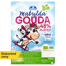 Milko Matylda Bio gouda 48% plátky 100 g