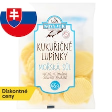 Nový Věk Kukuričné lupienky s morskou soľou 65 g