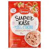 Emco Ovsená kaša bez prídavku cukru jahody & smotana 55 g