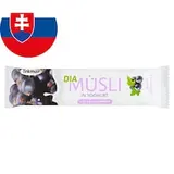 Tekmar Dia müsli tyčinka s čiernymi ríbezľami v poleve s jogurtom 30 g