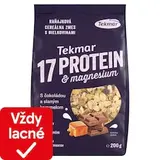 Tekmar 17 Protein & Magnesium raňajková cereálna zmes s čokoládou a karamelom 200 g