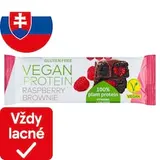 Tekmar Proteínová tyčinka v tmavej kakaovej poleve s príchuťou malinového brownie 40 g