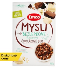 Emco Mysli bezlepkové čokoládové duo 340 g
