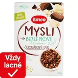 Emco Mysli bezlepkové čokoládové duo 340 g