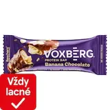 Voxberg Proteínová tyčinka s banánovou príchuťou v mliečnej čokoláde 50 g