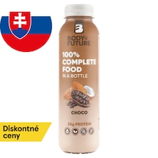 Body&Future Rastlinný nápoj so sójou, mandľou a ovsom, s príchuťou čokolády 400 ml
