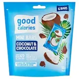 Good Calories Datľové tyčinky s kúskami kokosu a čokolády 6 x 17 g (102 g)