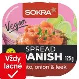 Sokra Vegánska nátierka s hrachovou bielkovinou na dánsky spôsob 125 g