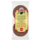 Nový Věk Chlebíčky kukuričné s mliečnokakaovou polevou 60 g