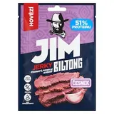 Jim Jerky Biltong sušené hovädzie mäso s príchuťou cesnaku 20 g