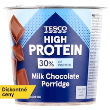 High Protein instantná kakaová ovsená kaša s kúskami mliečnej čokolády 65 g