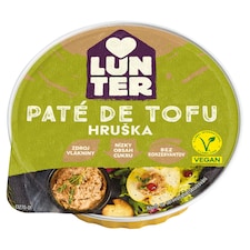 LUNTER Paté de Tofu Hruška 75 g